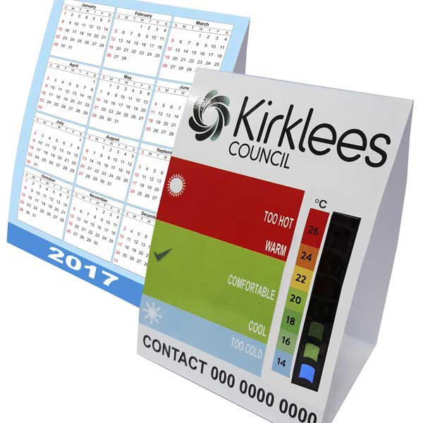 Promotional Desk Calendars Printed With Your Logo Bh1 Promotions