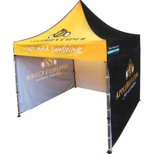 Pop-up branded gazebo