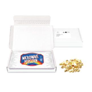 CDPPMP Midi Postal Box - Microwave Popcorn - Paper Label