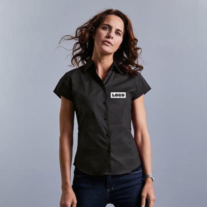 Russell Collection S/S Easy Care Shirt