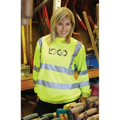 Yoko Hi-Vis Heavyweight Sweatshirt