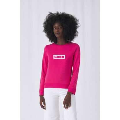 B&C Womens Organic Crew Neck Sweat