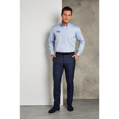 Kustom Kit Long Sleeve Oxford Shirt