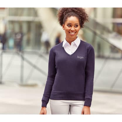 Russell Ladies V-Neck Pullover