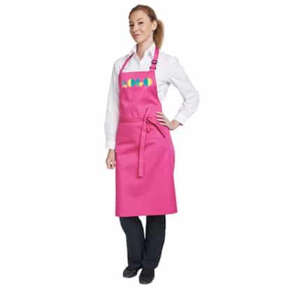 Dennys Multicoloured Bib Apron