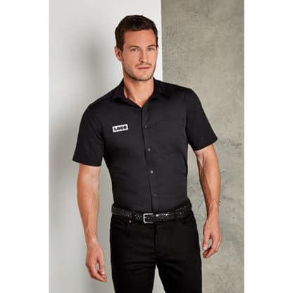 Kustom Kit Mens S/S Poplin Shirt
