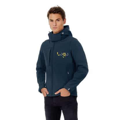 B&C Men's Hooded Softshell