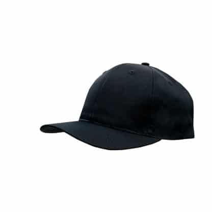 Breathable Poly Twill 6 Panel Baseball Cap - Image 2