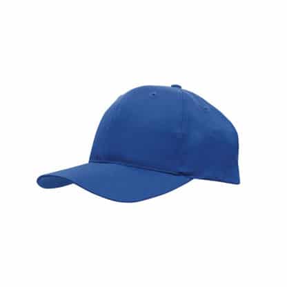 Breathable Poly Twill 6 Panel Baseball Cap - Image 6