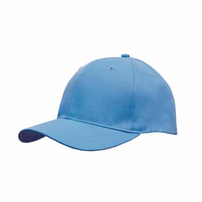 Breathable Poly Twill 6 Panel Baseball Cap - Image 8