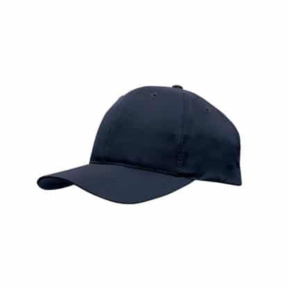 Breathable Poly Twill 6 Panel Baseball Cap - Image 4