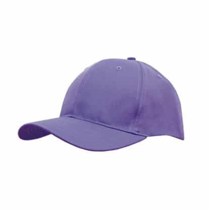 Breathable Poly Twill 6 Panel Baseball Cap - Image 17