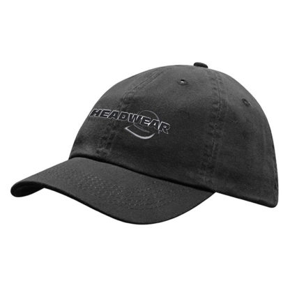 6 Panel Washed Chino Twill Baseball Cap - Image 2