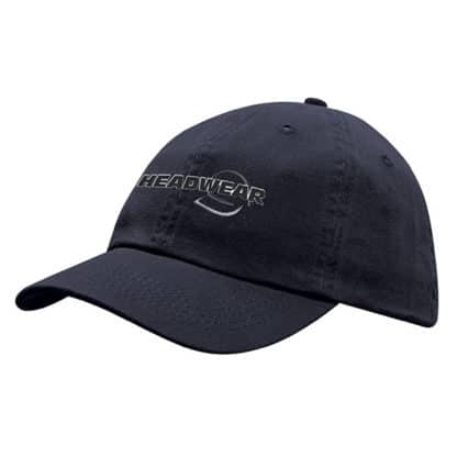 6 Panel Washed Chino Twill Baseball Cap - Image 4