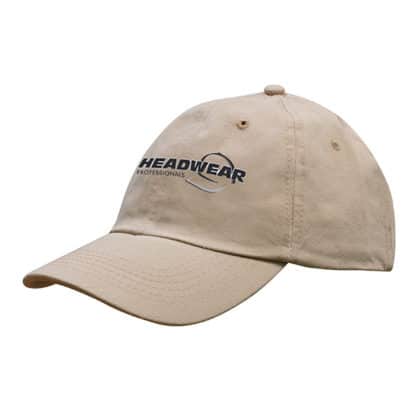 6 Panel Washed Chino Twill Baseball Cap - Image 7