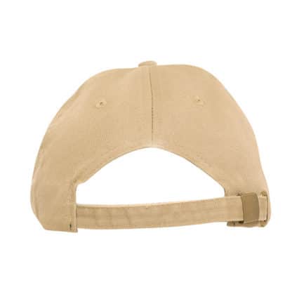 6 Panel Washed Chino Twill Baseball Cap - Image 9