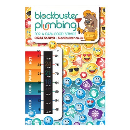 Temperature Gauge Card