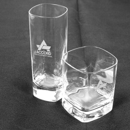 Crystal Square Hi Ball Glass