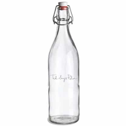 Flip Top Glass Bottle - Image 2