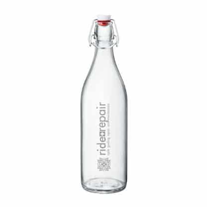 Flip Top Glass Bottle