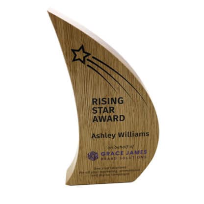 Real Wood Block Award