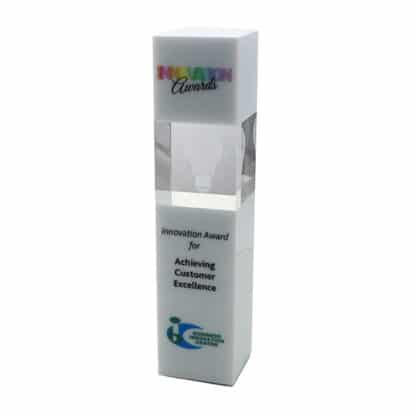 26cm Optical Crystal Column Award