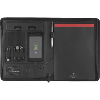 Pierre Cardin Geneva Conference Folder With Power Bank - Full Colour