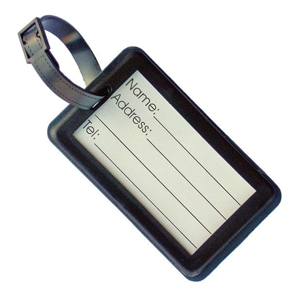 Soft PVC Luggage Tag – BH1 Promotions