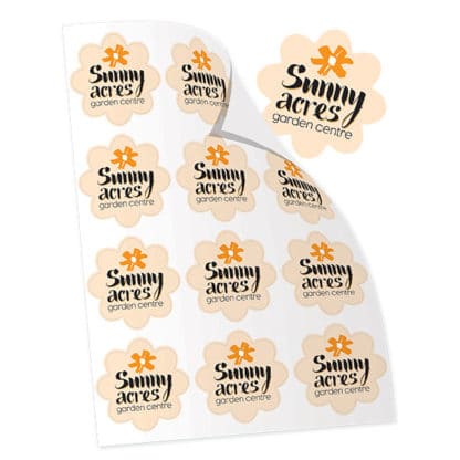 White Vinyl Stickers