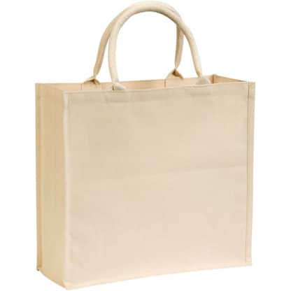 Broomfield 7oz Laminated Cotton Tote Bag - Natural