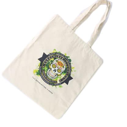 5oz Natural Recycled Cotton Shopper - Full Colour