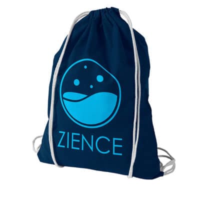 Oregon Cotton Drawstring Backpack - Image 3