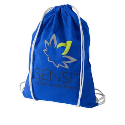 Oregon Cotton Drawstring Backpack - Image 2