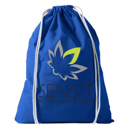 Oregon Cotton Drawstring Backpack - Image 4