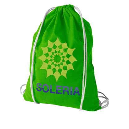Oregon Cotton Drawstring Backpack - Image 8