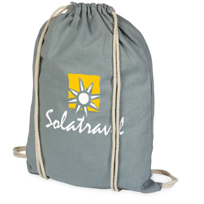 Oregon Cotton Drawstring Backpack - Image 11