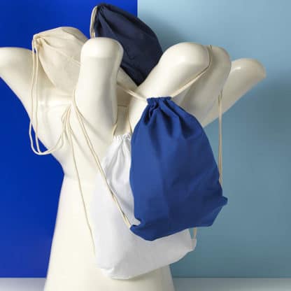 Oregon Cotton Drawstring Backpack - Image 12