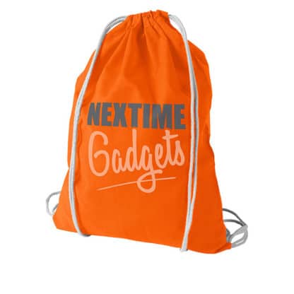 Oregon Cotton Drawstring Backpack - Image 13