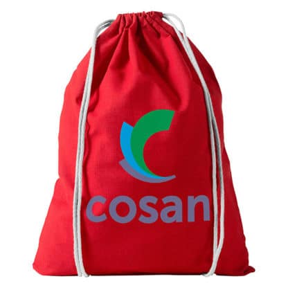 Oregon Cotton Drawstring Backpack - Image 16