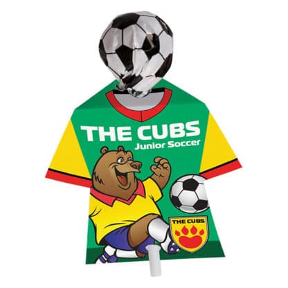 Football Fruit Lollipop
