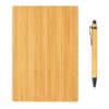 Bamboo A5 Notebook & Pen Set - Image 4