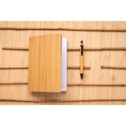 Bamboo A5 Notebook & Pen Set - Image 5