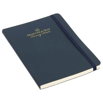 Green & Good Stockholm A5 Recycled Leather Earth Friendly Notebook - Image 3