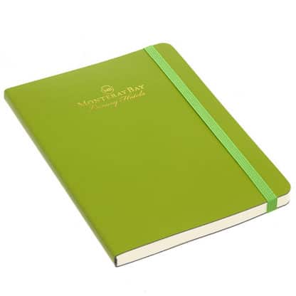 Green & Good Stockholm A5 Recycled Leather Earth Friendly Notebook - Image 5