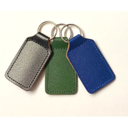 Recycled Leather Key Fob - Image 2