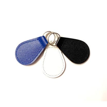 Recycled Leather Key Fob - Image 4