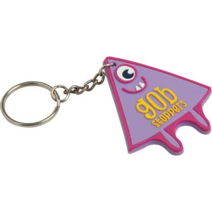40mm Bespoke Moulded Soft PVC Key Ring - Image 2