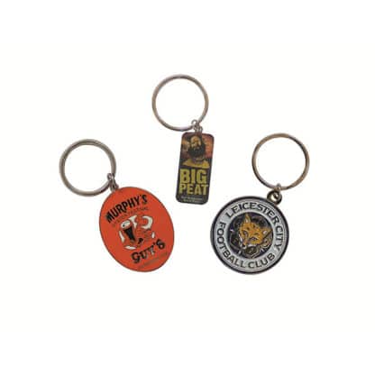 38mm Hard Enamel Key Ring
