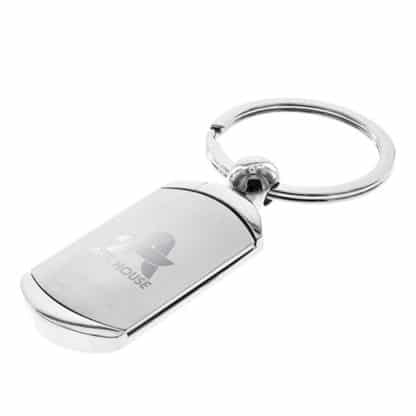 Dog Tag Key Ring