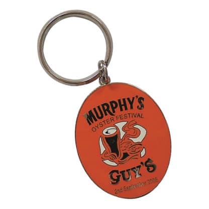 30mm Hard Enamel Key Ring